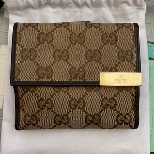 Authentic Gucci Trifold Wallet